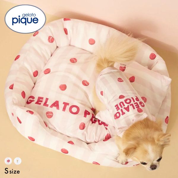 Rakuten - 【10%OFF・6/11 09:59まで】 ジェラートピケ CAT&DOG 接触冷感 CoolingベッドS ジェラピケ gelato pique ADIEU 全2色 ev_sp_10