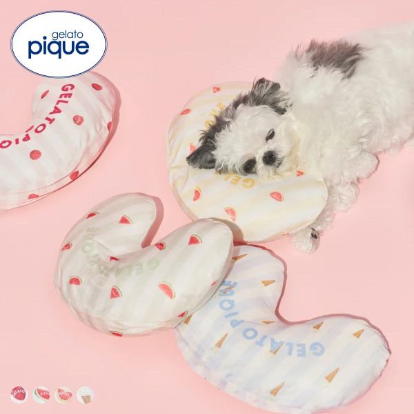 乐天商城 - ジェラートピケ CAT&DOG 接触冷感 Coolingピロー ジェラピケ gelato pique ADIEU 全4色