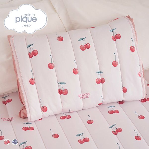 ジェラートピケ スリープ 接触冷感 フルーツ柄ピローパッド ジェラピケ gelato pique Sleep ADIEU 全2色