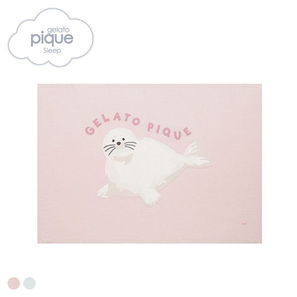 30％OFF ジェラートピケ スリープ 接触冷感 シーアニマル ジャガードハーフケット ジェラピケ gelato pique Sleep レディース ADIEU 全2色 adieu-10046216 SHIROHATO ADIEU パッケージ画像