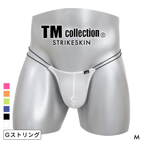 樂天商城 - 【メール便(3)】 ティーエム コレクション STRIKESKIN 極細丸ゴム Dragonfly G-string Gストリング メンズ TM collection 日本製 Tバック ADIEU 全6色