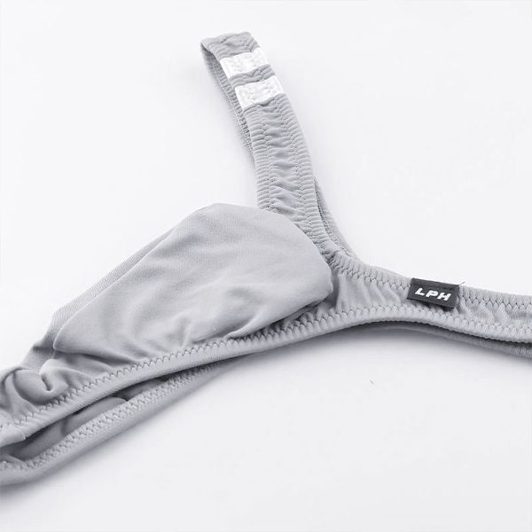 SHIROHATO ADIEUの【メール便(5)】 ラポーム オム MFS ブルマ風 マイクロ Tバック ビキニ メンズ 前とじ 日本製 La-Pomme Homme ADIEU 全4色 男性用 パンツ ショーツ 下着｜アングル2