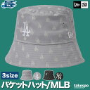 ニューエラ ハット メンズ MLB 帽子 バケットハット ロゴ ロサンゼルス ドジャース ニューヨーク ヤンキース モノグラム バケット01 セーラーブリム N...