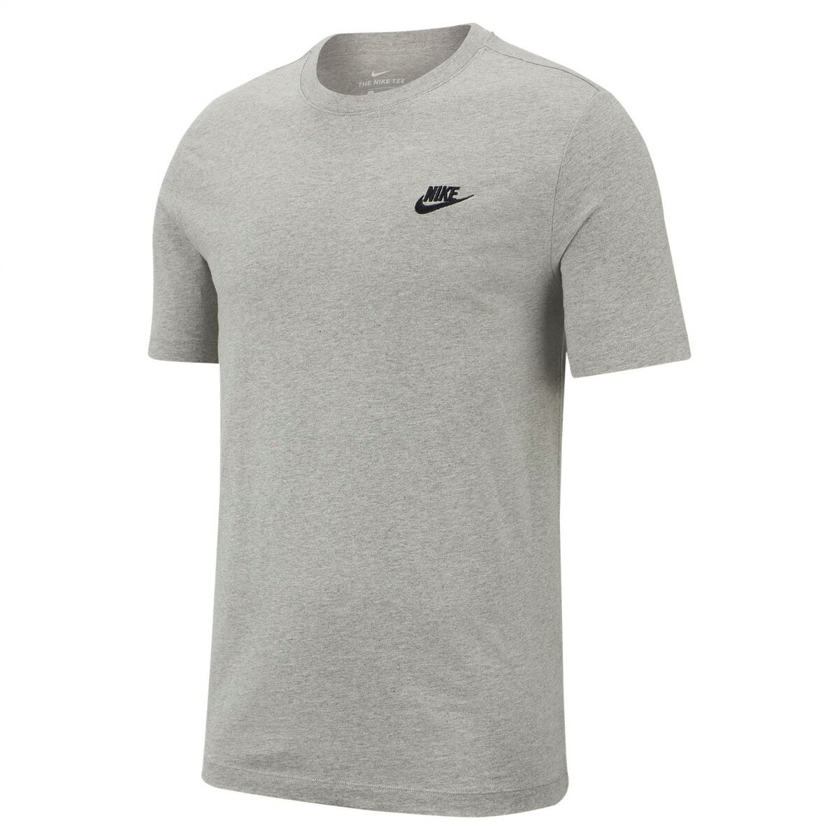 新作 ナイキ メンズ Tシャツ 上 NIKE コットン 白T 綿T 半袖 AR4999 GRY 送料無料|スポーツウェア トレーニングウェア 大きいサイズ 有 スポーツ おしゃれ ブランド