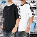 アディダス オリジナルス Tシャツ メンズ 半袖 3ストライプス トレフォイル 三つ葉 サイドライン ゆったり 白 黒 アディカラー adidas originals HM290 大きいサイズ 有 プラクティスシャツ プラシャツ スポーツウェア トレーニングウェア スポーツ おしゃれ ブランド