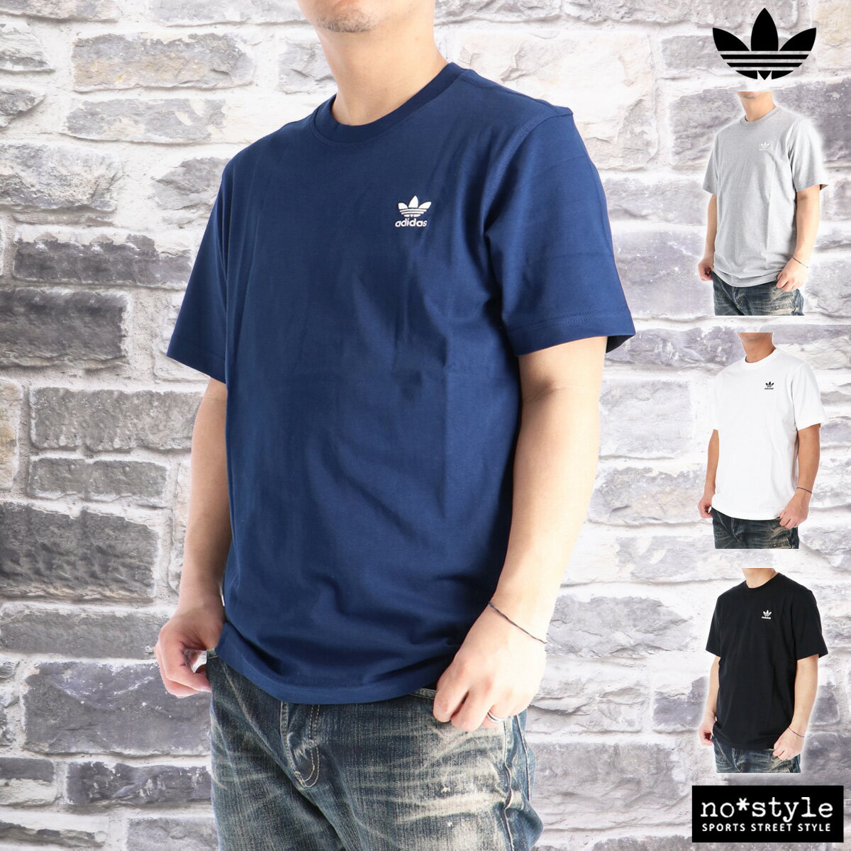 樂天商城 - アディダス オリジナルス Tシャツ メンズ ブランド 半袖 トレフォイル 三つ葉 コットン100% 綿100% ワンポイント adidas originals KSO01 大きいサイズ 有 スポーツウェア トレーニングウェア スポーツ おしゃれ 新作