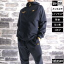 ニューエラ レインウェア 上下 カッパ 雨具 セットアップ レインコート メンズ ブランド ニューエラゴルフ NEW ERA 14669850S ストレッチ はっ水 撥水 防水 透湿 ゴルフウェア 新作 上下セット 大きいサイズ 有 スポーツウェア トレーニングウェア