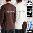 マラソン最大2000円オフクーポン! 長袖 Tシャツ メンズ アンダーアーマー ロンT ストレッチ 速乾 吸水 吸汗 ドライ 消臭 バックプリント付き UNDER ARMOUR 6007379 大きいサイズ 有 スポーツウェア トレーニングウェア スポーツ おしゃれ ブランド