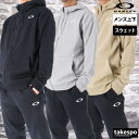 \スーパーSALE!空前の大処分!/ オークリー スウェット 上下 セットアップ メンズ ブランド OAKLEY FOA408205 フード付き フーディ 綿混...