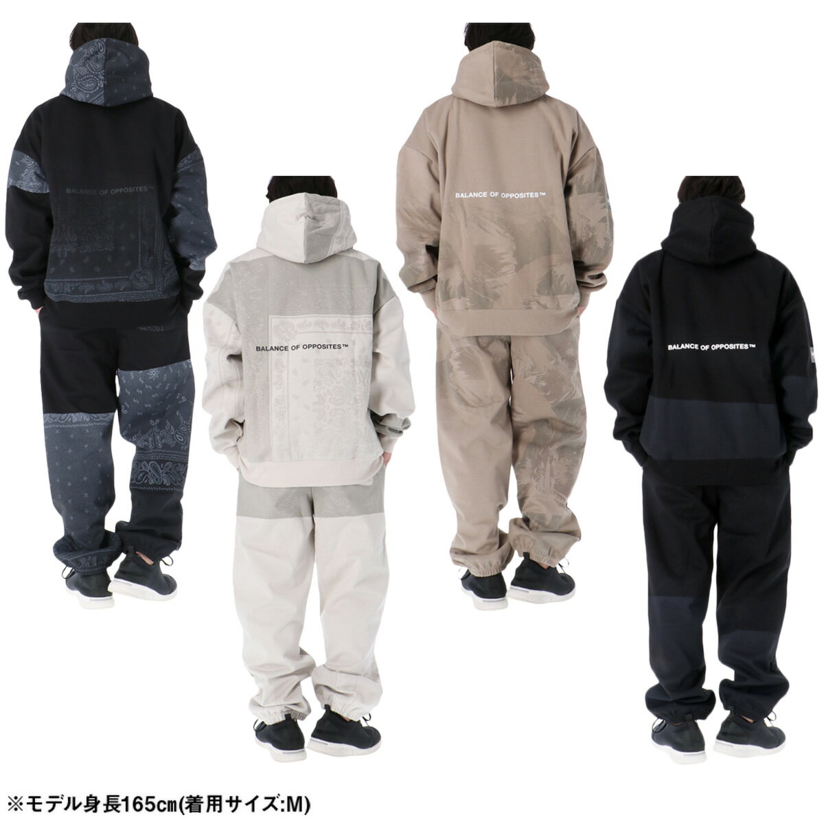 ルーカ スウェット 上下 メンズ セットアップ ブランド RVCA BF042014 フード付き ...