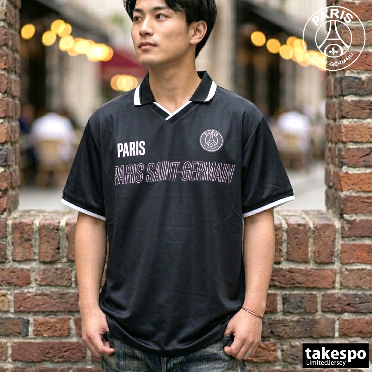 樂天商城 - パリ・サンジェルマン Tシャツ メンズ ブランド 半袖 サッカー フットボール ゲームシャツ PARIS SAINT-GERMAIN PS0426SS0001 大きいサイズ 有 スポーツウェア トレーニングウェア スポーツ おしゃれ あす楽