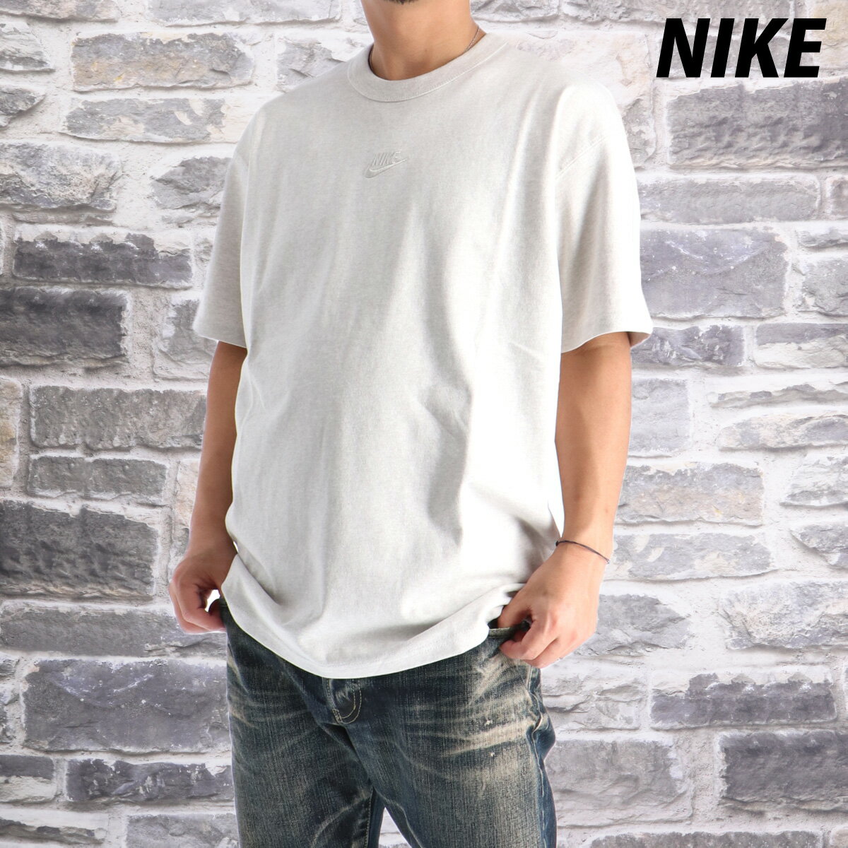 マラソン最大3000円オフクーポン有！ ナイキ Tシャツ メンズ ブランド 半袖 コットン100% プレミアム エッセンシャル 白 ホワイト NIKE DO7393 大きいサイズ 有 スポーツウェア トレーニングウェア スポーツ おしゃれ 新作