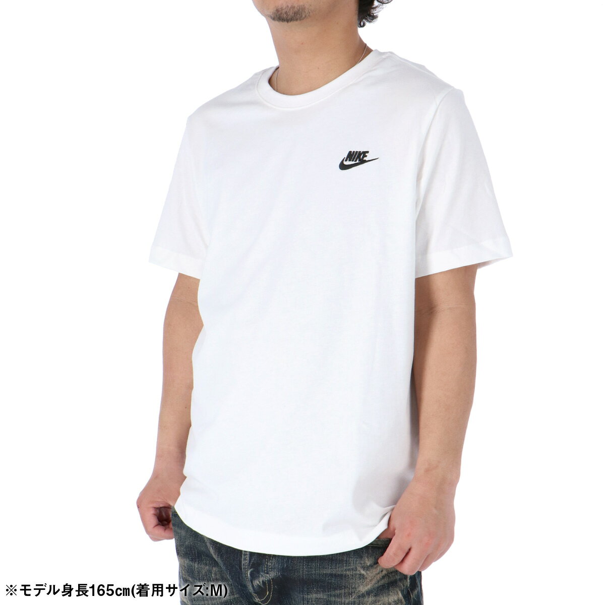 ナイキ Tシャツ メンズ ブランド 半袖 綿T コットン100% ワンポイントロゴ クラブ ...