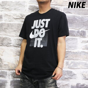 新作 ナイキ Tシャツ 上 メンズ NIKE コットン100% JUST DO IT. 半袖 DZ2994 BLK| 大きいサイズ 有 スポーツウェア トレーニングウェア アウトレット