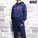 ナイキ Nike Club Fleece 新作 スウェット 上下 メンズ NIKE パーカー パンツ 裏起毛 FV4448 あす楽 紺 ネイビー セットアップ 上下セット 大きいサイズ 有 スポーツウェア トレーニングウェア