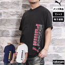 期間限定!最大3000円オフクーポン有! Tシャツ メンズ 半袖 吸汗 速乾 プーマ 吸水 ESS ブランド PUMA グラフィック ロゴ ドライ UVカット ...