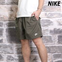 【5/9~16クーポン最大2000円OFF!】 ナイキ ハーフパンツ 下 メンズ NIKE 短パン 膝上 メッシュ 裏地付 アウトドア キャンプ ウーブン フロ...