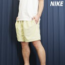 【5/9~16クーポン最大2000円OFF!】 ナイキ ハーフパンツ 下 メンズ NIKE 膝上 メッシュ 裏地付 アウトドア キャンプ ウーブン フロー FN...