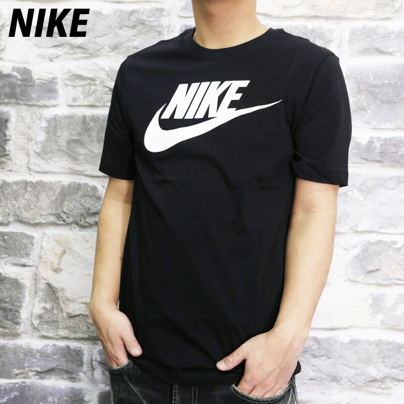 ナイキ 5/15限定ゲリラバーゲン 新作 ナイキ Tシャツ 上 メンズ NIKE 半袖 春 夏 ビッグロゴ 綿 100％ AR5005| 大きいサイズ 有 スポーツウェア トレーニングウェア