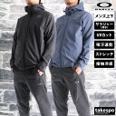 オークリー クロス薄手 ジャージ 上下 セットアップ メンズ ブランド O フュージョンフレックス OAKLEY FOA408112 フード付き フーディ 軽量...