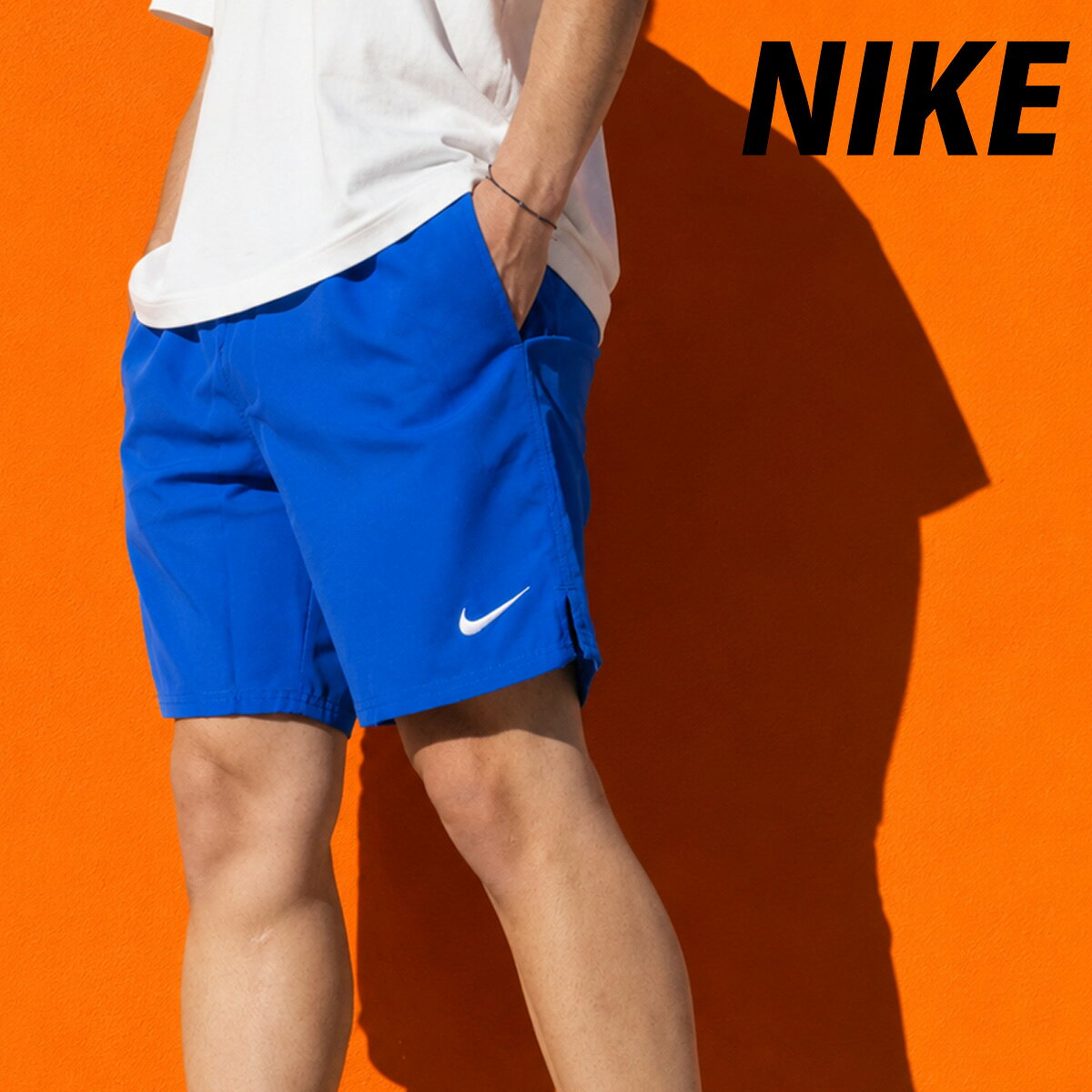 ナイキ カジュアル スイムウェア メンズ ブランド 【返品交換不可】 水泳 水着 NIKE スイムパンツ インナー付 水陸両用 サーフパンツ ハーフパンツ アウトドア NESSF559 N494 青 ブルー 新作 大きいサイズ 有 スポーツウェア トレーニングウェア スポーツ おしゃれ