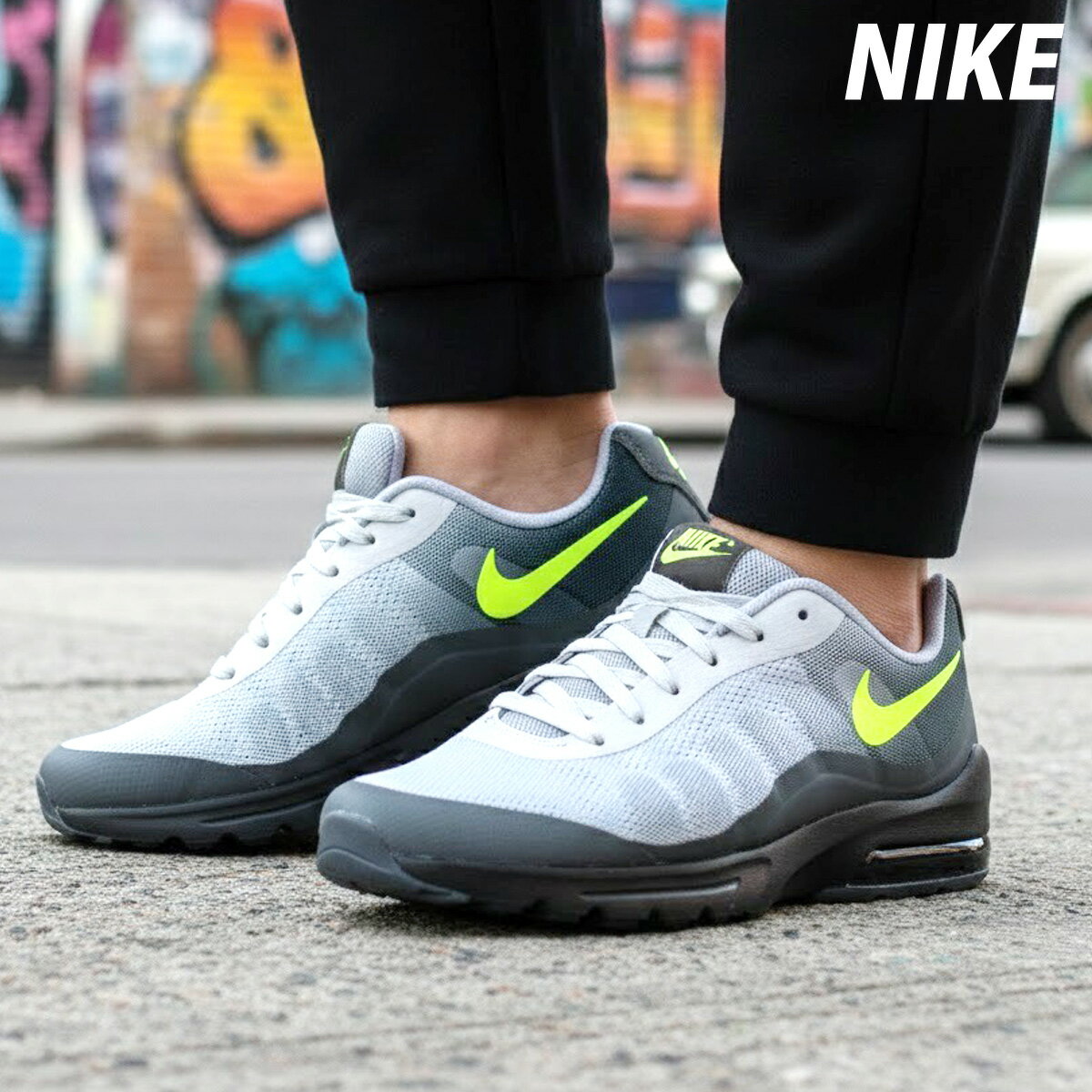 マラソン最大3000円オフクーポン有！ ナイキ スニーカー メンズ ブランド NIKE エア マックス インビガー シューズ ローカット CD1515004 あす楽 灰色 グレー 大きいサイズ 有 スポーツ おしゃれ