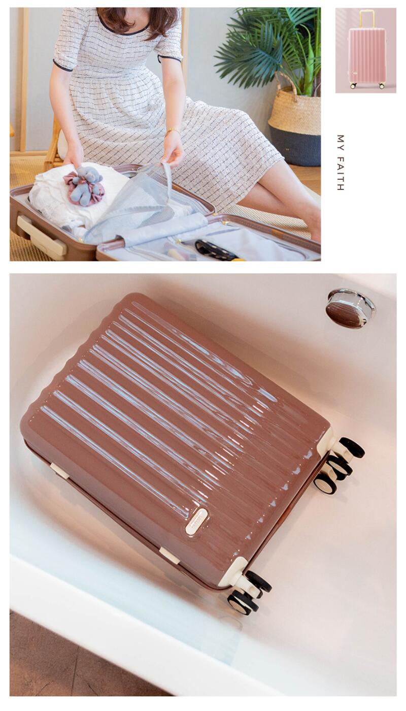 スーツケース 機内持ち込み キャリーケース キャリーバッグ レディース かわいい Sサイズ Mサイズ トランク 泊まる 超軽 TSAロック搭載 大容量 2way 修学旅行 海外旅行 トラベル 国内旅行 キャビンサイズ 旅行バッグ 4輪 安い 軽量 adlibitum-10000603 adlibitum サンプル画像3