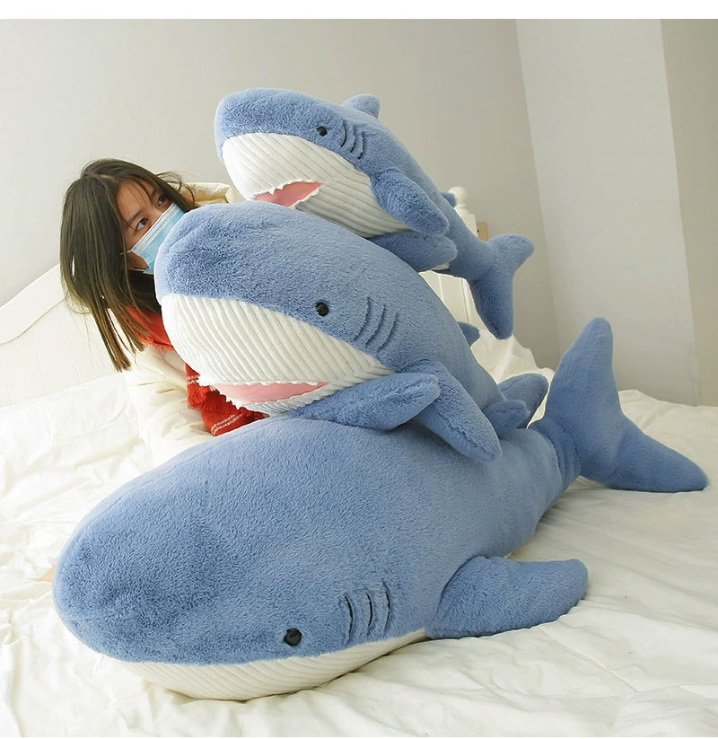 ぬいぐるみ 赤ちゃん サメ 鮫 さめ シャーク 魚 サメぬいぐるみ クジラ 大きい 子供 キッズ おもちゃ だきまくら クッション 枕 まくら柔らかい 可愛い 縫い包み ふかふか 抱き枕 インテリア お祝い 贈り物 女の子 誕生日 プレゼントの商品画像 3