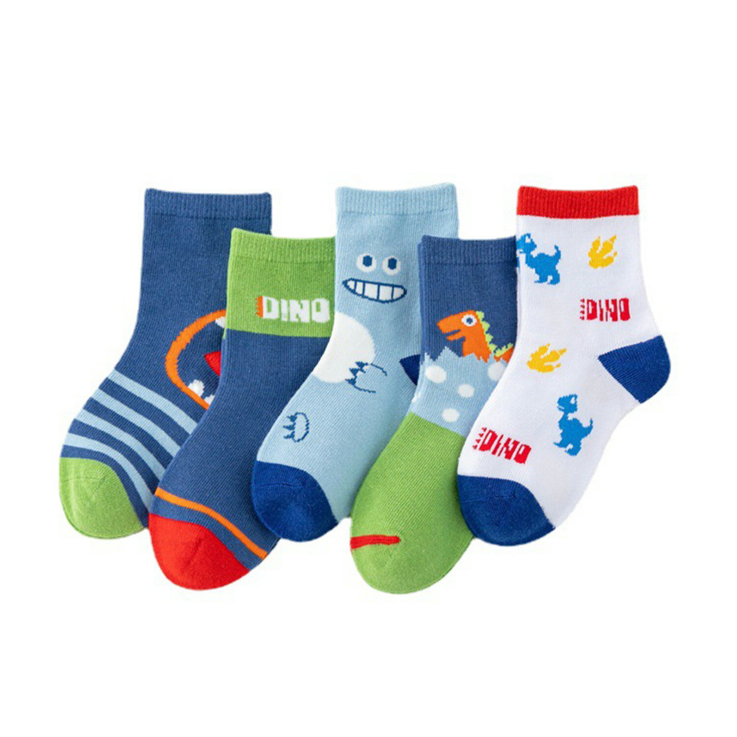 恐竜柄 キッズ 靴下 5足セット キャラクター靴下 セット 男の子 子供靴下 送料無料 抗菌 防臭 ソックス 綿 コットン キッズソックス おしゃれ かわいい 春 秋 冬 入園 入学 子供服 秋冬 かっこいい 靴下 キャラクター