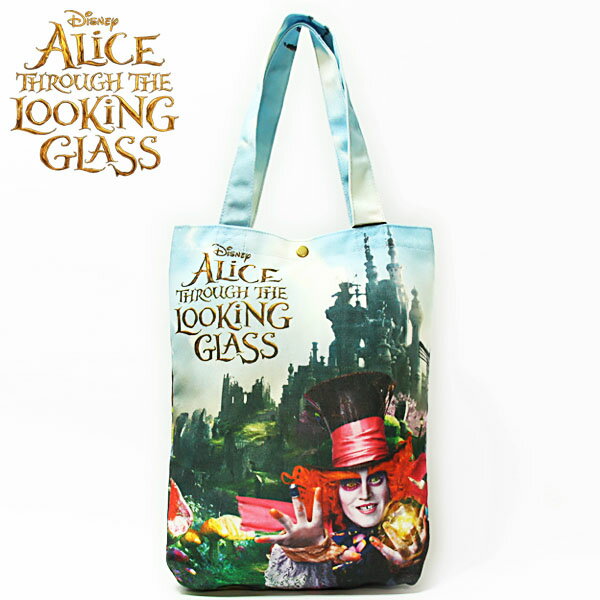 アリス イン ワンダーランド／時間の旅 トートバッグ スクリーン レディース キッズ Disney Alice Through the Looking Glass ディズニー キャラクター グッズ カバン 【RCP】