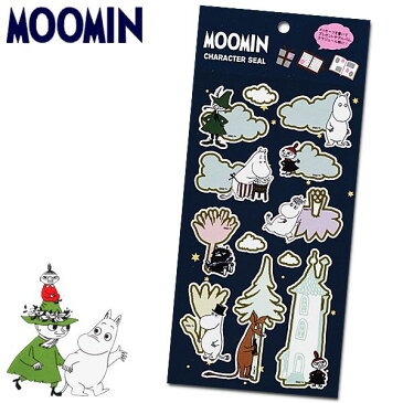 ムーミン 吹き出しシール ファミリー レディース キッズ MOOMIN キャラクター ステーショナリー グッズ 文房具 【RCP】