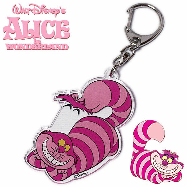 ふしぎの国のアリス アクリルキーホルダー チェシャ猫 レディース キッズ Disney Alice in Wonderland ディズニー キャラクター グッズ 小物雑貨 【RCP】