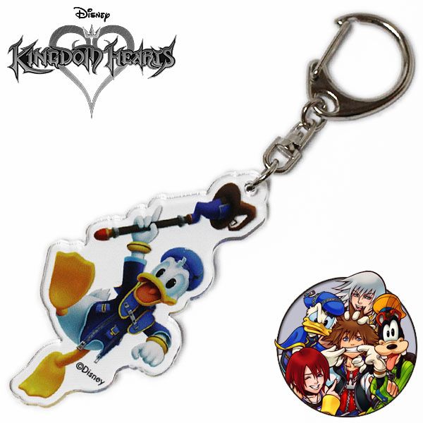 楽天雑貨Shop アドキングダム ハーツ アクリルキーホルダー ドナルドダック メンズ レディース キッズ Disney KINGDOM HEARTS ディズニー ゲーム キャラクター グッズ 小物雑貨 【RCP】