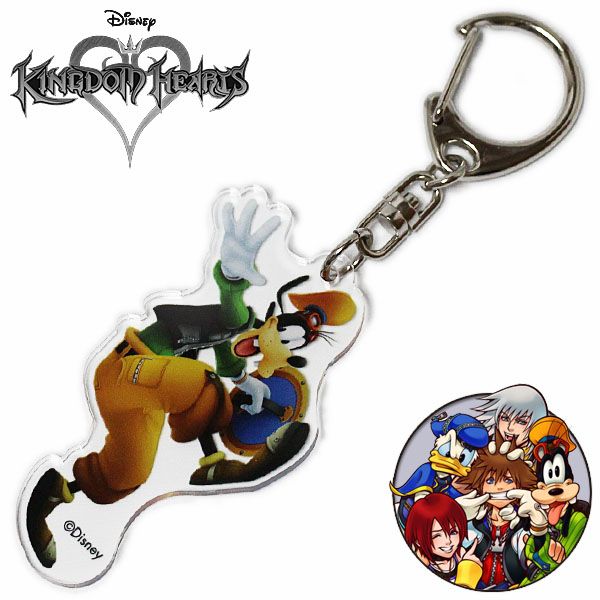 キングダム ハーツ アクリルキーホルダー グーフィ メンズ レディース キッズ Disney KINGDOM HEARTS ディズニー ゲーム キャラクター グッズ 小物雑貨 【RCP】