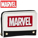 マーベル・コミックス コインケース ツートンホワイト メンズ レディース キッズ Marvel Comics アメコミ キャラクター ミニ財布 ウォレット 