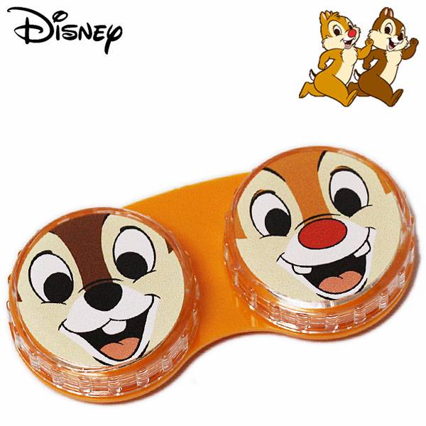 チップとデール コンタクトレンズケース ソフトレンズ専用 レディース キッズ コンタクト用品のサムネイル