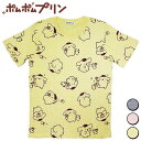 ポムポムプリン 半袖Tシャツ チラシ レディース メンズ ウェア トップス