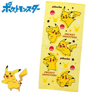 ポケットモンスター フェイスタオル ピカチュウ キッズ レディース 洗顔タオル 1,000円ポッキリ！