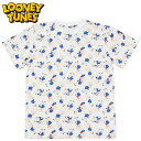 ルーニー・テューンズ クールTシャツ ポーキー・ピッグ パターン レディース メンズ ウェア トップス