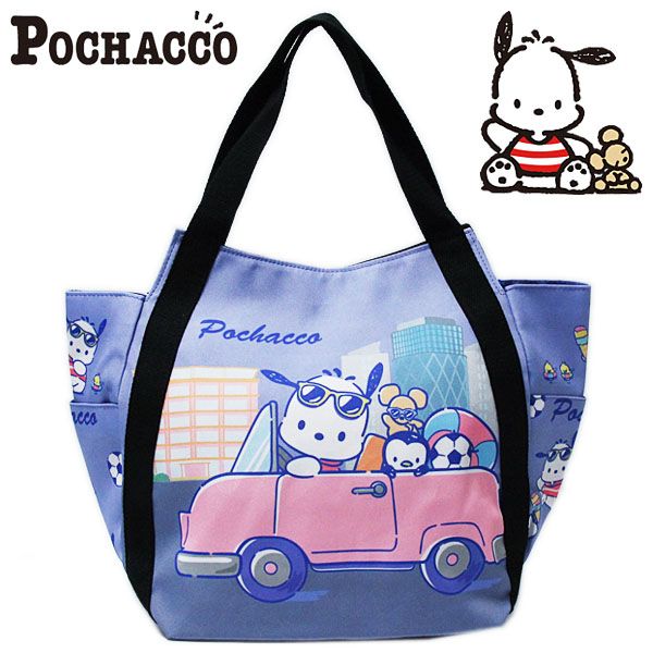 ポチャッコ プリントバルーンバッグ 22 レディース キッズ カバン