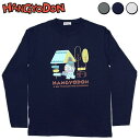 ハンギョドン 長袖Tシャツ アウトドア柄 レディース メンズ ウェア トップス