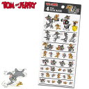 トムとジェリー 4サイズステッカー COMIC レディース キッズ 文房具