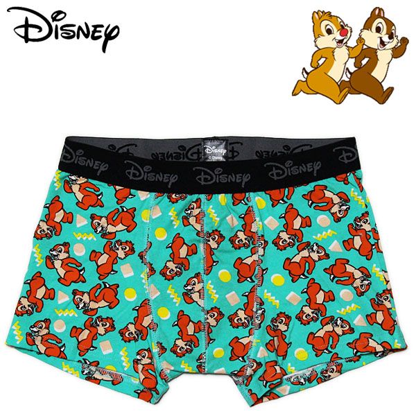 チップとデール ボクサーブリーフ スマイルいっぱい メンズ アンダーウェア 下着