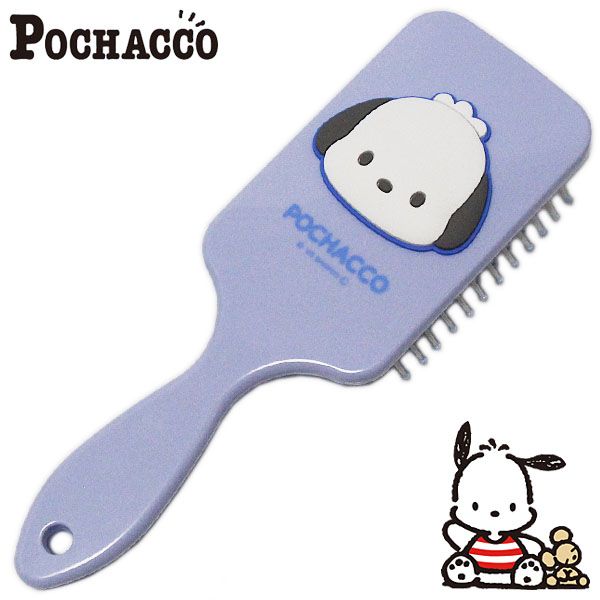 ポチャッコ パドルヘアブラシ 25 レディース キッズ メイク道具 櫛