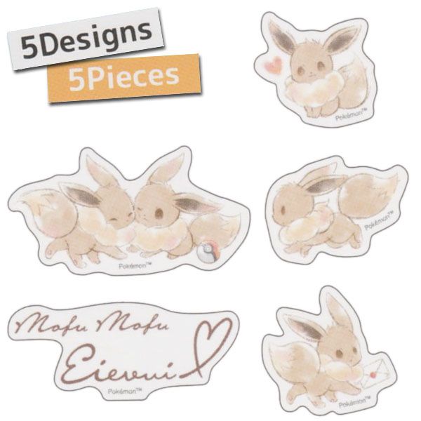 ポケットモンスター ミニデココラージュシール イーブイ/ラテ レディース キッズ ...
