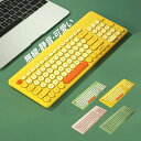 ワイヤレス キーボード 2.4GHz USB 無線 キーボード AAA電池式 Mac Windows PC パソコン キーボード 高精度 出張 可愛い 薄型 静...