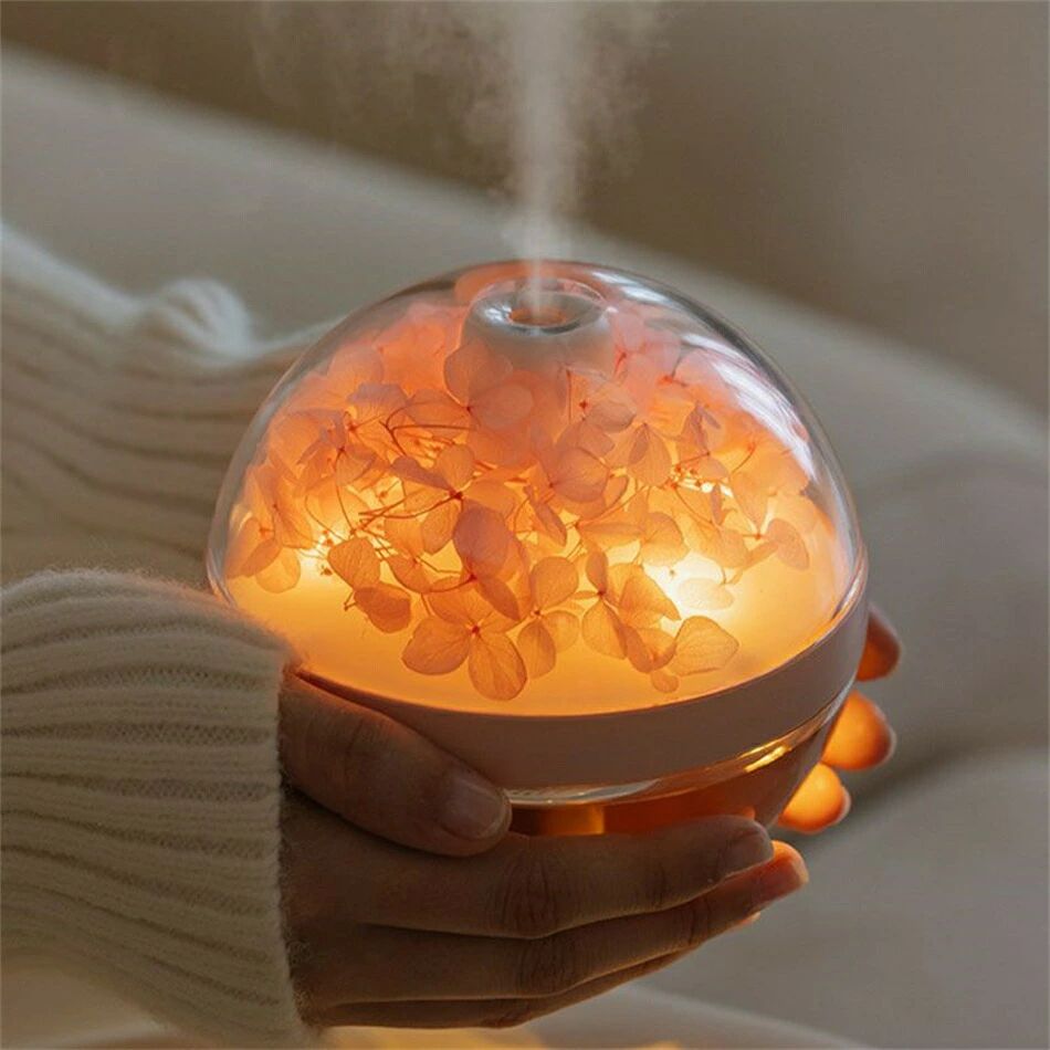 全3色 贈り物 プレゼント グッズ USB おしゃれ 加湿器 ギフト ランプ アンビエント ベッドサイド デス..
