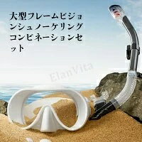 シュノーケル マスク 水中メガネ 曇り止め 100％ 水漏れ防止 水中メガネ メッシュバッグ付き シュノー..