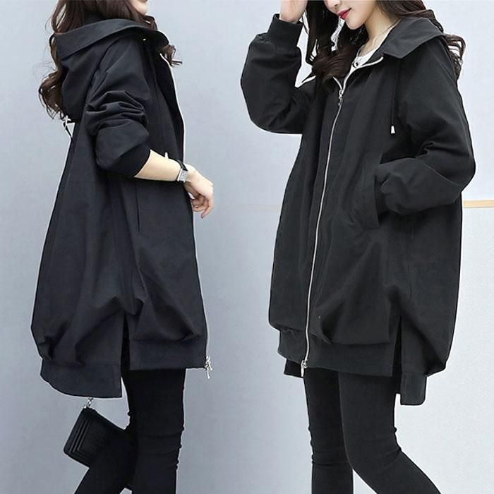 マウンテンパーカー 通販マウンテンパーカー レディース アウター パーカー ジャンパー ジャンバー 春 秋 ロング ブルゾン 薄手 上着 大人 大きいサイズ