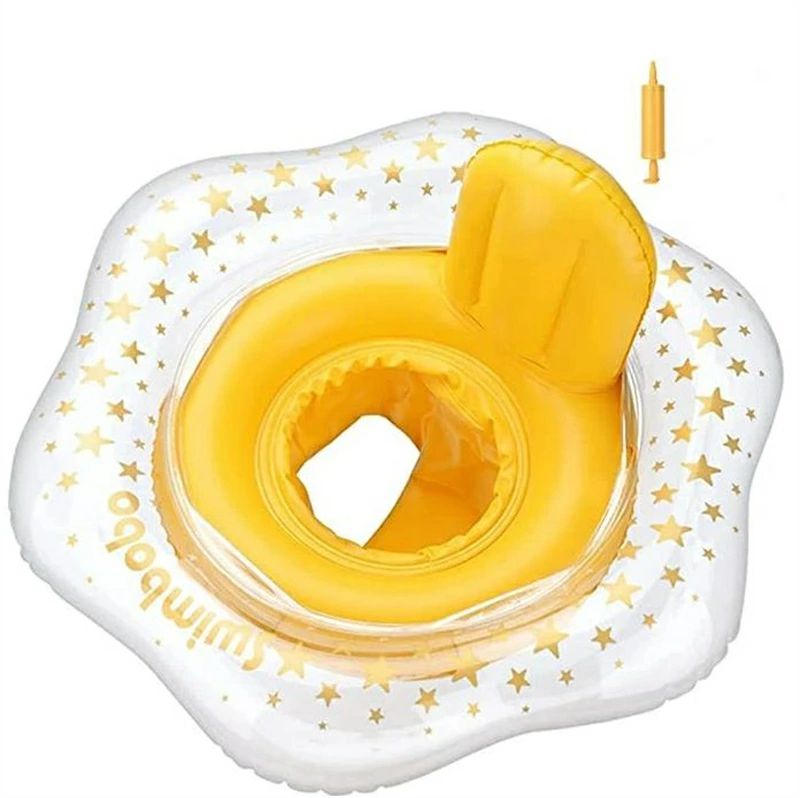 ベビー浮き輪 足入れ 子供浮き輪 ベビーフロート プールやお風呂で 水遊び 赤ちゃん 安全 3ヶ月-6歳の子供用